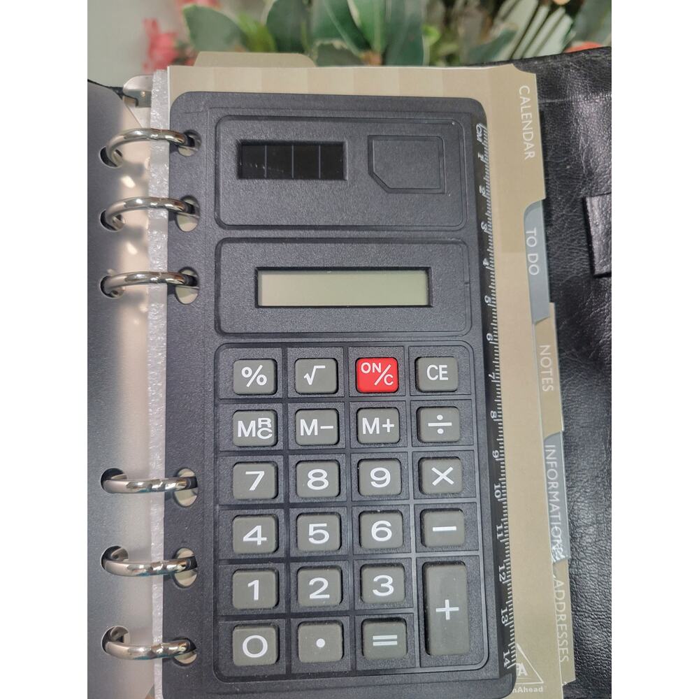 B6 SNAP AGENDA Planner NOTES CALCULATOR, PHONE #S important agency contacts ++ - Picture 4 of 16